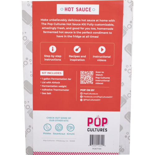 Fermented Hot Sauce Making Kit - Pop Cultures