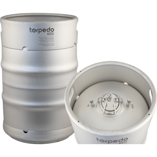 Torpedo Keg | Ball Lock Keg | Stainless Steel Corny Keg | Low2 Keg Lid O-Ring | Superior Oxygen Barrier Properties | 15 Gallon