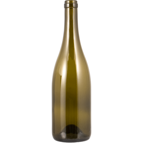 Farro Glass Premium Wine Bottles - Burgundy Antique Green 750ml