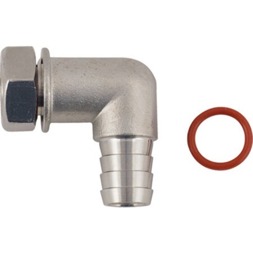 Blow Off Barb For Ss Brewtech Fermenter Lids - 1/2 In Elbow
