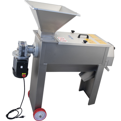 Enoitalia Delta Zero | Destoner Pit/Seed Remover & Puree Maker | Stainless Steel | 1,200 Lbs/H | 1.5 Hp | 220V Single Phase