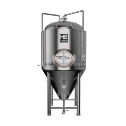 Mb® 15 Bbl Conical Unitank Fermenter | T.C. Sanitary Ports | All Fittings Included | Carbonation Stone | Passivated Ready To Use | American Engineered | Ships From Usa