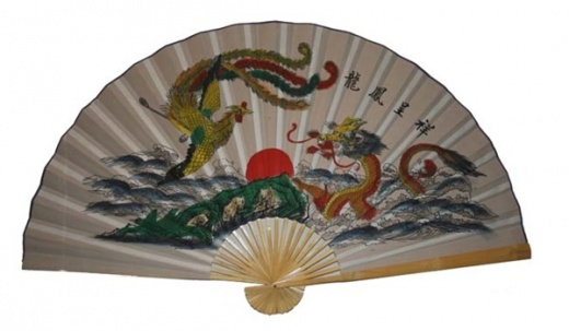Handcrafted Bamboo Oriental Wall Fan – A Touch of Elegance for Your Home