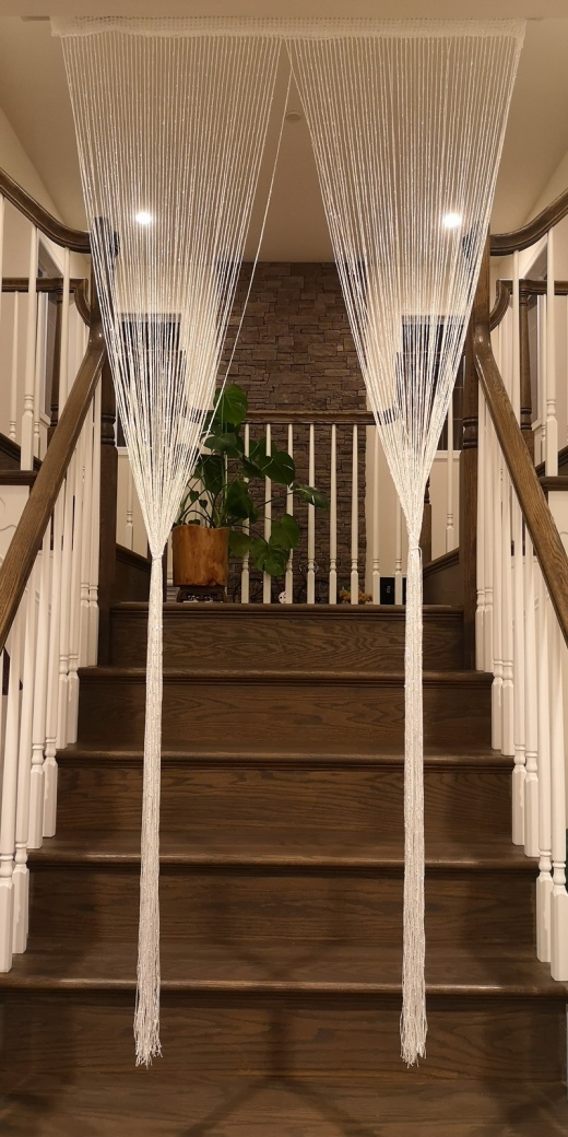 Stunning String Curtain - Transform Your Space into a Warm and Inviting Ambiance