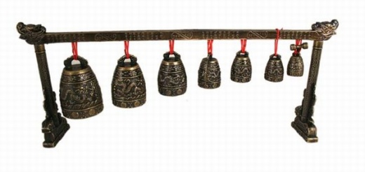 Zen Art Brass Feng Shui Windbell - Embrace Harmony and Tranquility