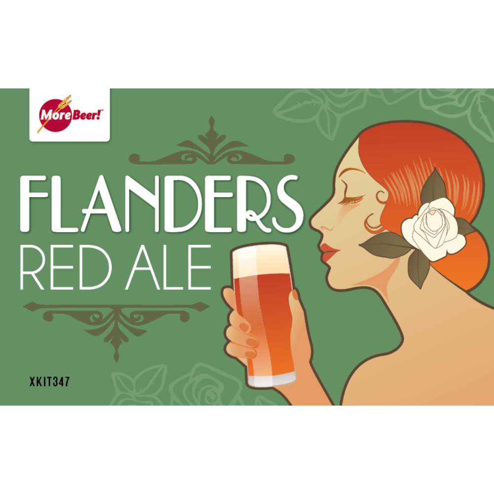 Flanders Red Ale 5 Gallon Beer Recipe Kit Extract