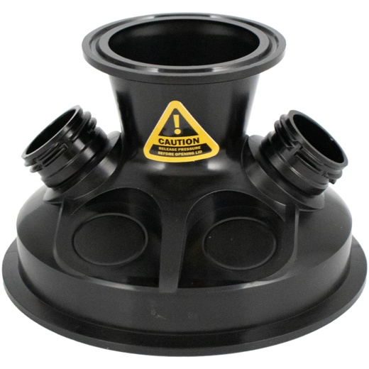 Tri-Clamp Pressure Lid For Kegmenter Fermentation Keg | 4" X 2" T.C