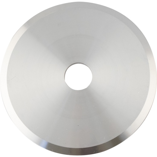 Stainless Tri-Clamp - 4 In. End Cap W/ Pre Drilled Hole