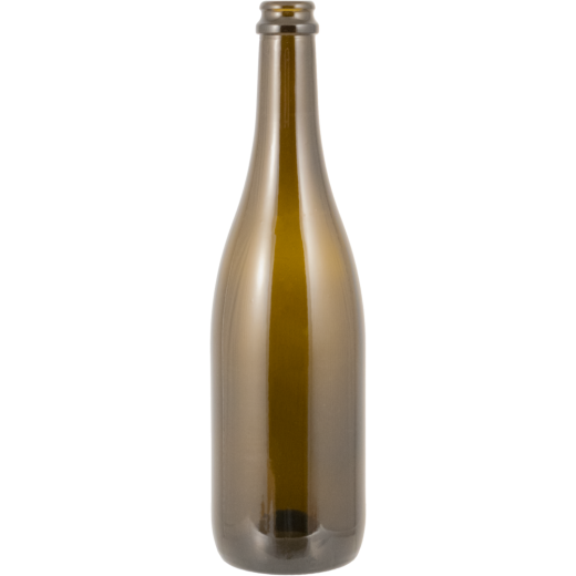 Farro Glass | Premium Wine Bottles | Champagne | Antique Green | 29Mm Crown Finish | 750Ml | Pallet Of 84 Cases