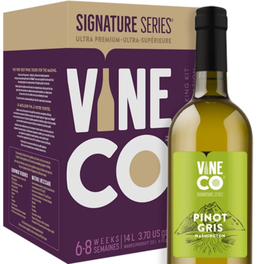 Washington Pinot Gris Wine Making Kit - Vineco Signature Series™