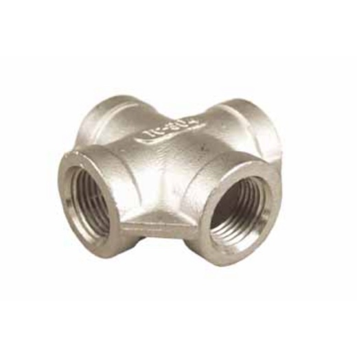 Stainless Cross - 1/2 In. Fpt