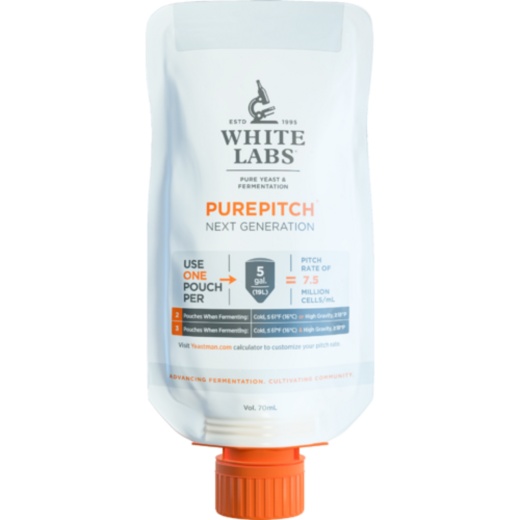White Labs Yeast | Wlp568 Belgian Style Saison Blend | Beer Yeast | Purepitch® Next Generation | Industry Leading Viability | 150 Billion Cells
