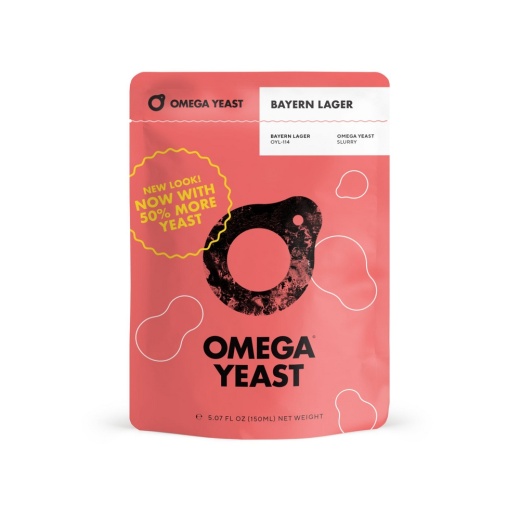 Omega Yeast | Oyl-114 Bayern Lager | Beer Yeast | Double Pitch | 225 Billion Cells