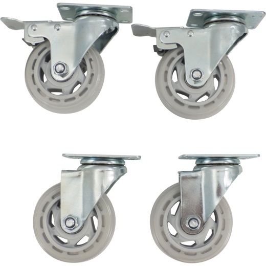Komos® Kegerator Heavy Duty Wheel Upgrade | 4 Casters | Standard & Deluxe Models