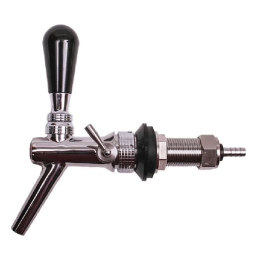 Cmbecker Faucet | V10 | Lever Adjustment | Creamer | 304 Ss Polished