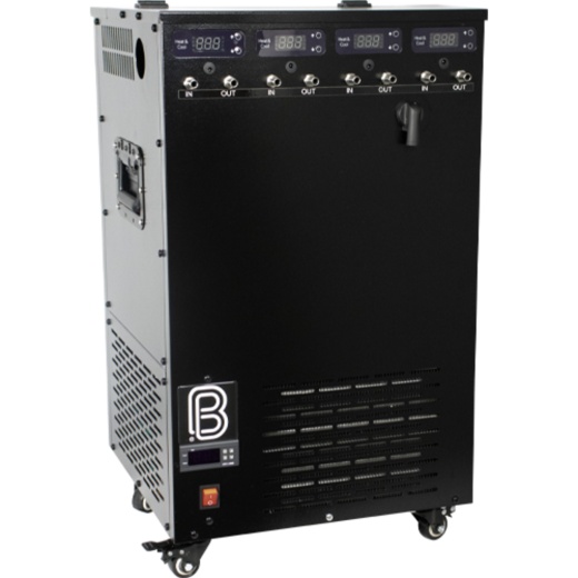 Brewbuilt® Icemaster Max 4 | Glycol Chiller | 4 Built In Temp Controllers & Pumps | 2600Btu | 110V | 8 Gal. Tank Capacity