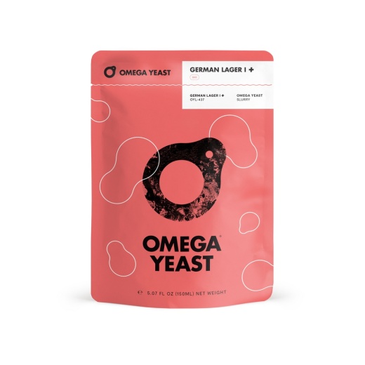 Omega Yeast | Oyl-437 German Lager I + | Beer Yeast | Diacetyl Knock Out Series | Double Pitch | 225 Billion Cells