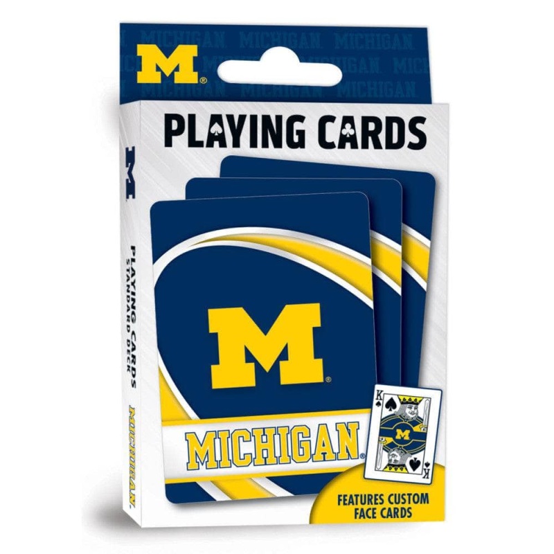 Michigan Wolverines Playing Cards - 54 Card Deck