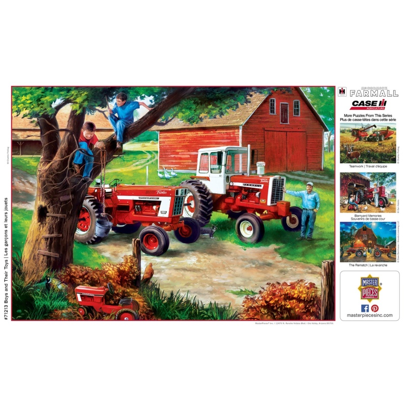 Farmall - Boys And Their Toys 1000 Piece Jigsaw Puzzle