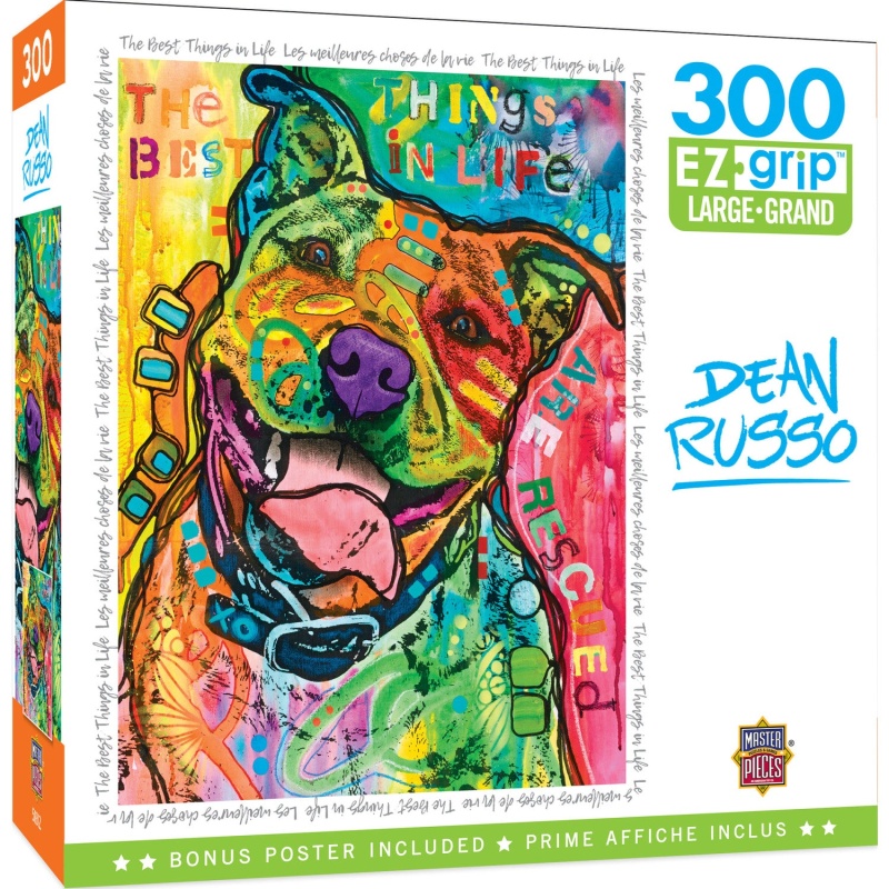 Dean Russo - The Best Things In Life 300 Piece Ez Grip Jigsaw Puzzle