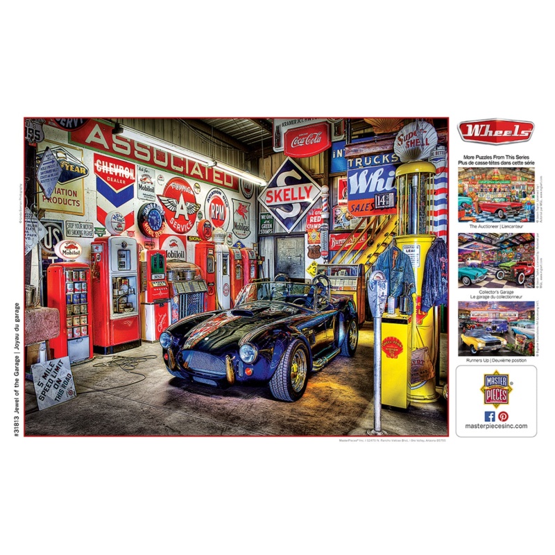 Wheels - Jewel Of The Garage 750 Piece Jigsaw Puzzle