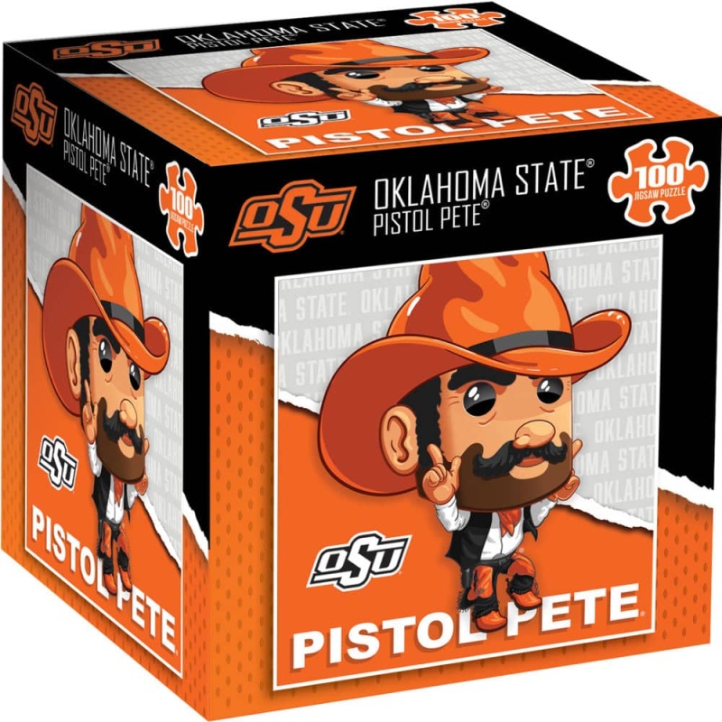 Oklahoma State Cowboys NCAA Mascot 100 Piece Jigsaw Puzzle