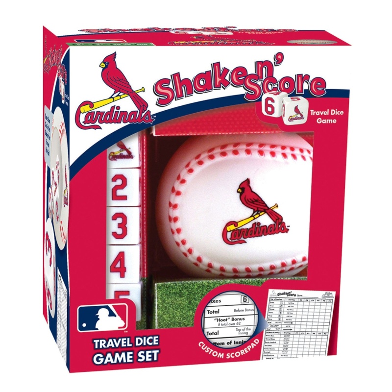 St. Louis Cardinals Shake N' Score Dice Game
