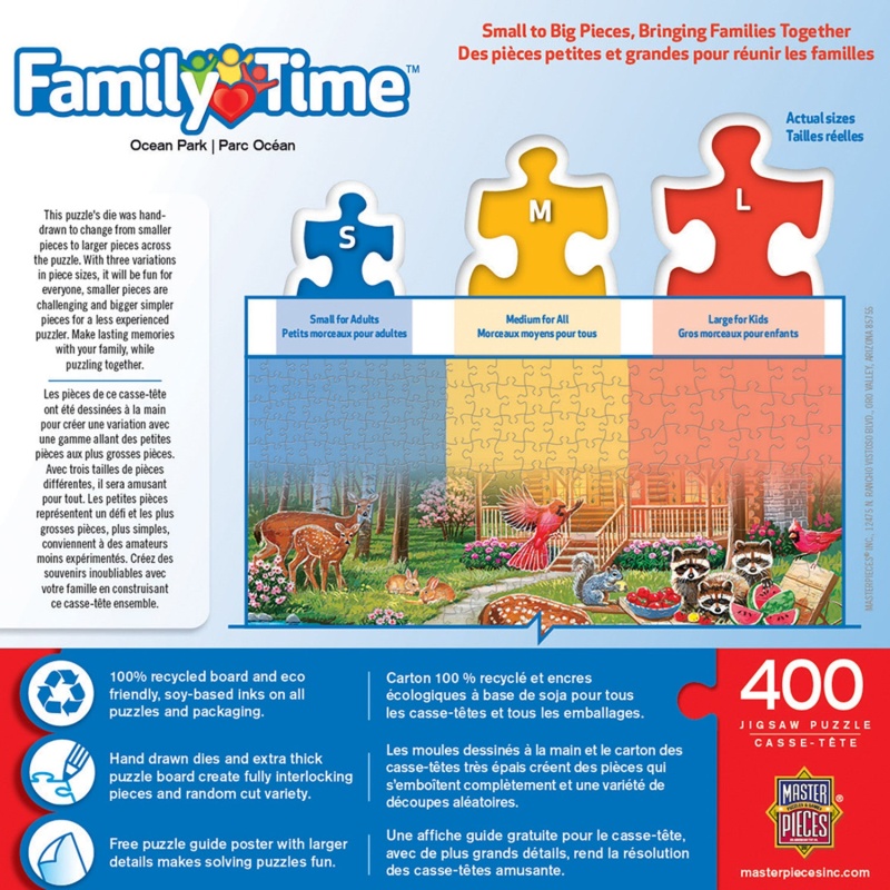 Family Time - Ocean Park 400 Piece Jigsaw Puzzle