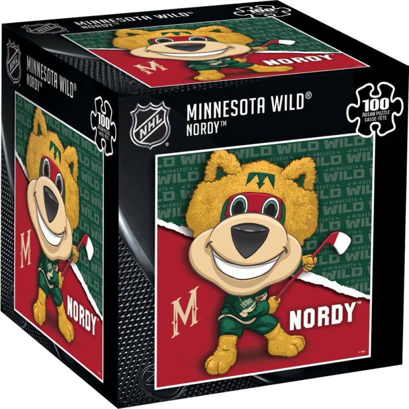 Minnesota Wild NHL Mascot 100-Piece Jigsaw Puzzle