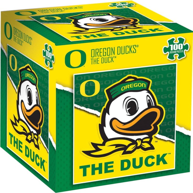 Oregon Ducks - Ncaa Mascot 100 Piece Jigsaw Puzzle