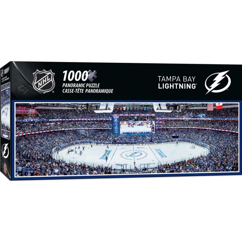 Tampa Bay Lightning 1000 Piece Panoramic Jigsaw Puzzle