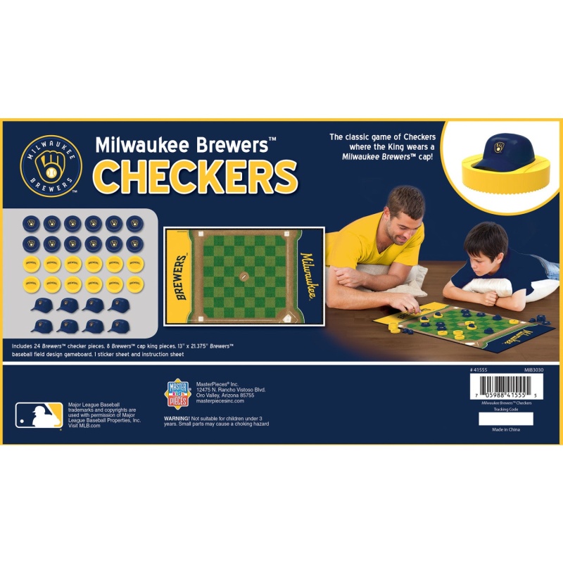 Milwaukee Brewers Checkers