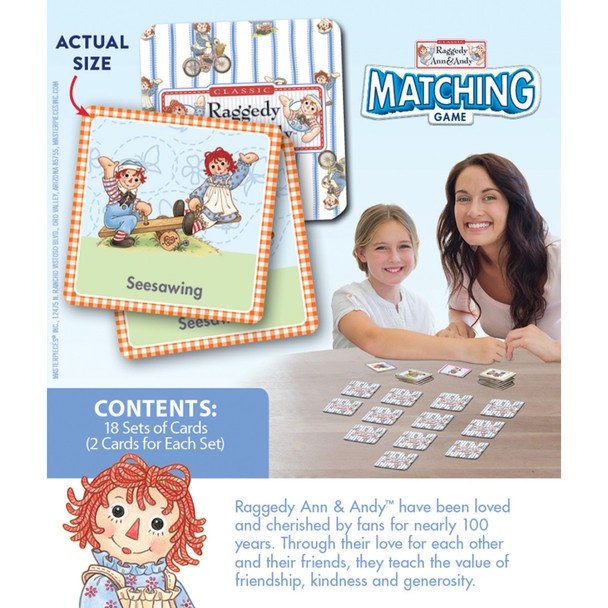 Raggedy Ann & Andy - Matching Game