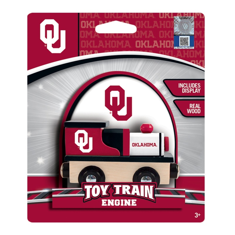 Oklahoma Sooners Toy Train Engine