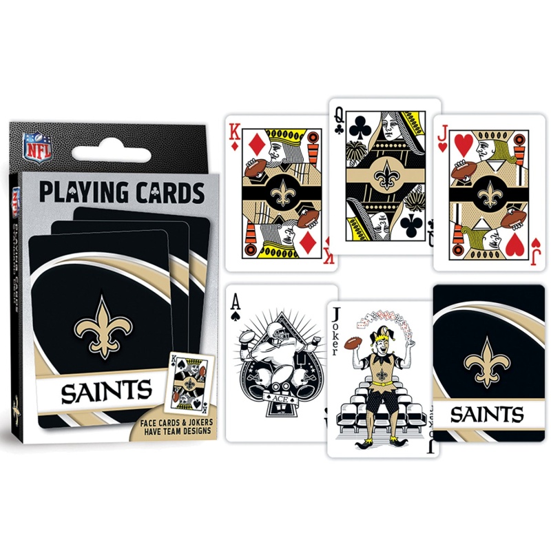 New Orleans Saints Playing Cards - 54 Card Deck