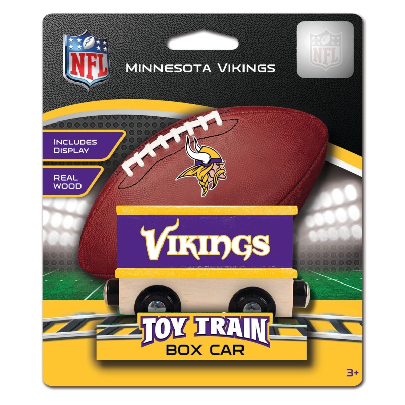 Minnesota Vikings Toy Train Box Car