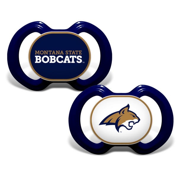 Montana State Bobcats Ncaa Baby Fanatic Pacifier 2-Pack