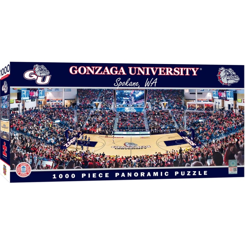Gonzaga Bulldogs 1000-Piece Panoramic Jigsaw Puzzle