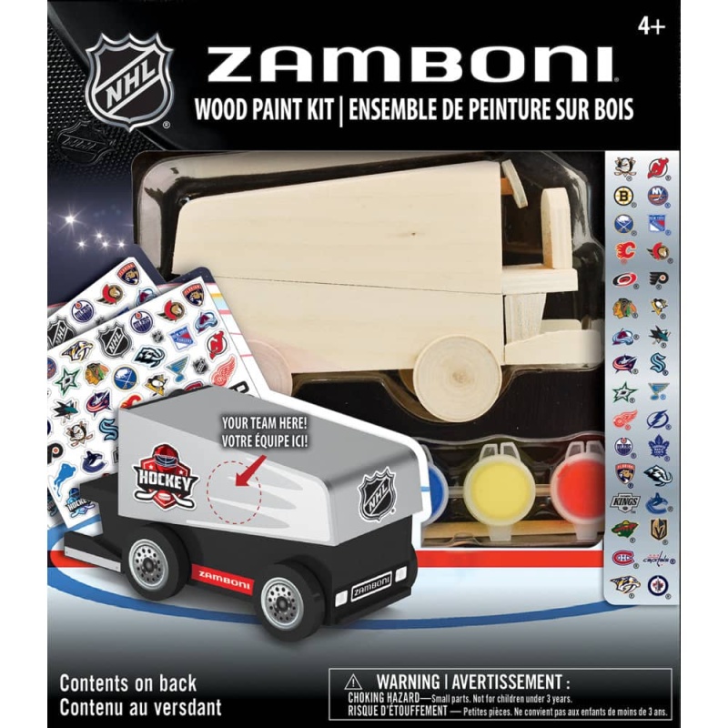 Nhl - Zamboni Wood Paint Kit