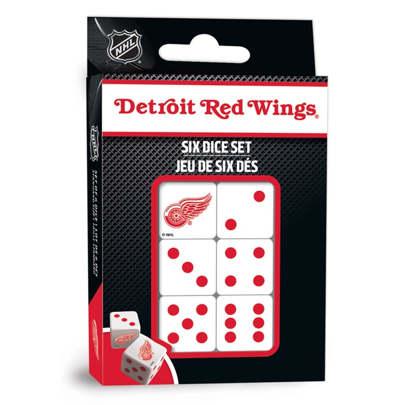 Detroit Red Wings Dice Set