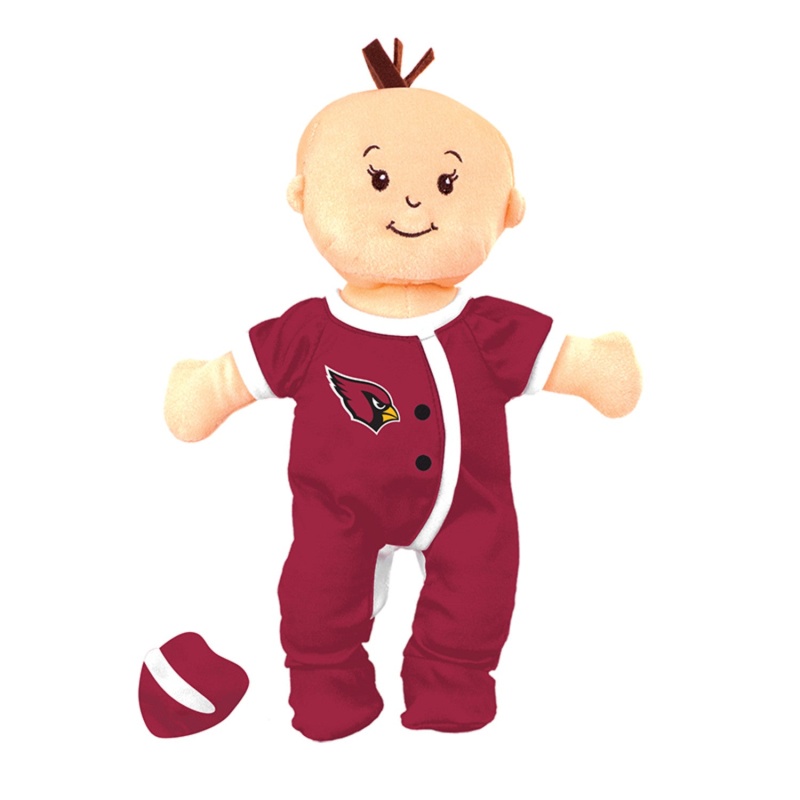 Arizona Cardinals Baby Fan Doll