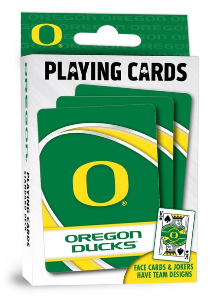 Ncaa Oregon Ducks Playing Cards - 54 Card Deck