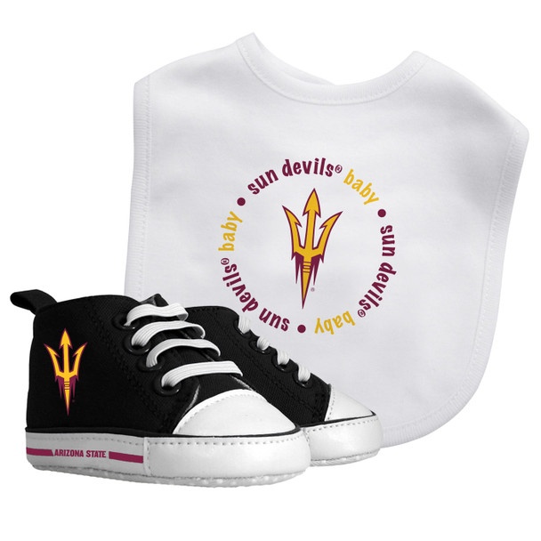 Arizona State Sun Devils Ncaa Baby Fanatic 2 Piece Unisex Gift Set