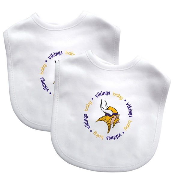 Minnesota Vikings - Baby Bibs 2-Pack
