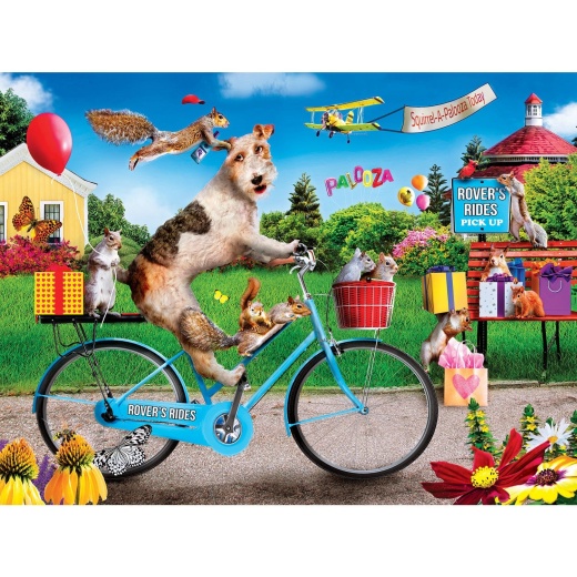 Wild & Whimsical - Rover Rides 300 Piece Ez Grip Jigsaw Puzzle