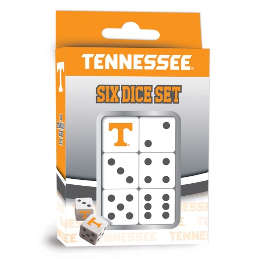 Tennessee Volunteers Dice Set