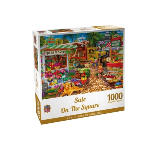 Sale On The Square - Jigsaw Puzzle