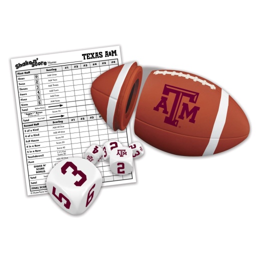 Texas A&M Aggies Shake N' Score Dice Game