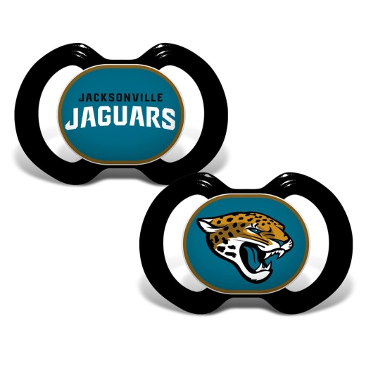Jacksonville Jaguars Pacifier 2-Pack - Masterpieces