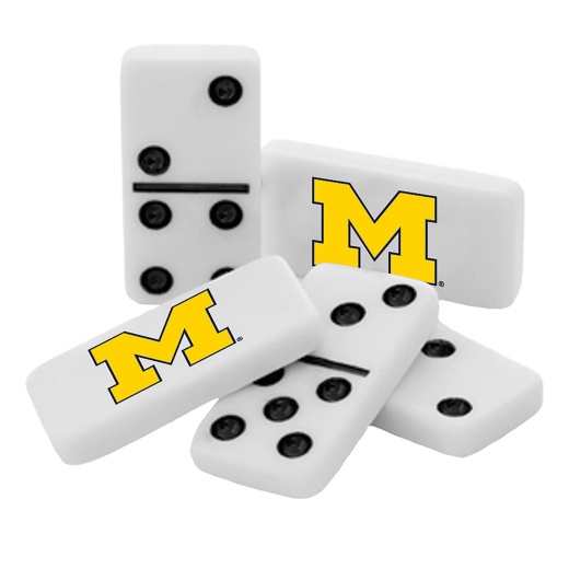 Michigan Wolverines Dominoes - Officially Licensed Team Set